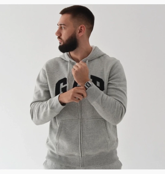 Костюм спортивный Gap Logo Suit Grey 218871731__221236001-2 L 218871731__221236001-2 фото 2 — интернет-магазин Tapok
