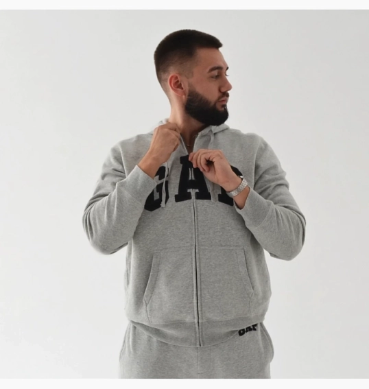Костюм спортивный Gap Logo Suit Grey 218871731__221236001-2 L 218871731__221236001-2 фото 6 — интернет-магазин Tapok