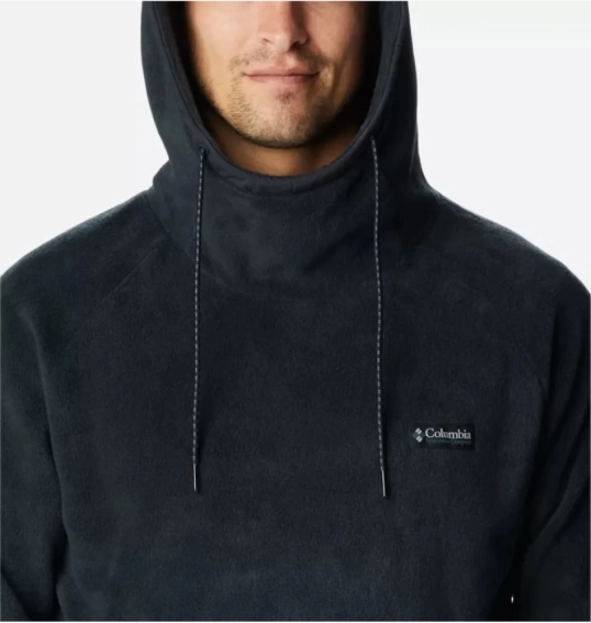 Худі Columbia Mens Hunterdon Fleece Hoodie Black 2040211010 S 2040211010 фото 3 — інтернет-магазин Tapok