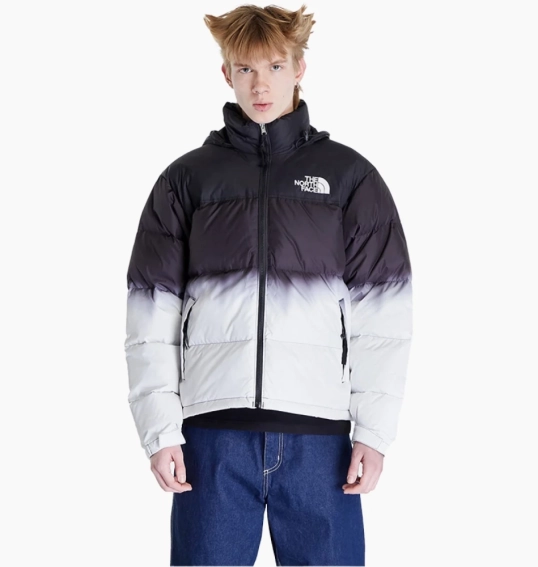 Куртка The North Face 96 Nuptse Dip Dye Jacket Black NF0A84QWMTT фото 1 — интернет-магазин Tapok