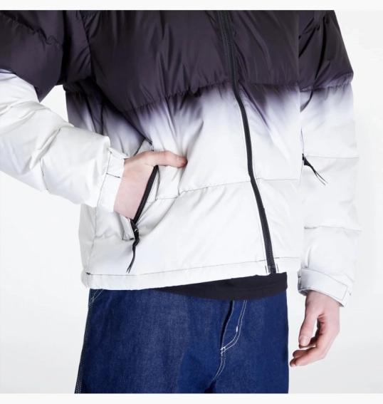 Куртка The North Face 96 Nuptse Dip Dye Jacket Black NF0A84QWMTT фото 4 — интернет-магазин Tapok