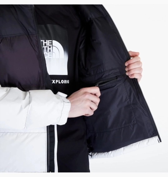Куртка The North Face 96 Nuptse Dip Dye Jacket Black NF0A84QWMTT фото 5 — интернет-магазин Tapok