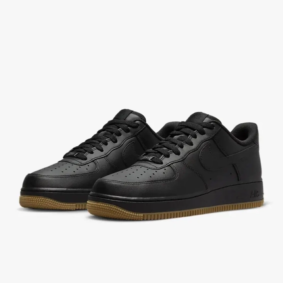 Кроссовки Nike Air Force 1 07 Black DZ4404-001 фото 2 — интернет-магазин Tapok