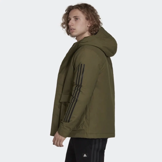 Пуховик Adidas Utilitas 3-Stripes GT1691 фото 4 — інтернет-магазин Tapok
