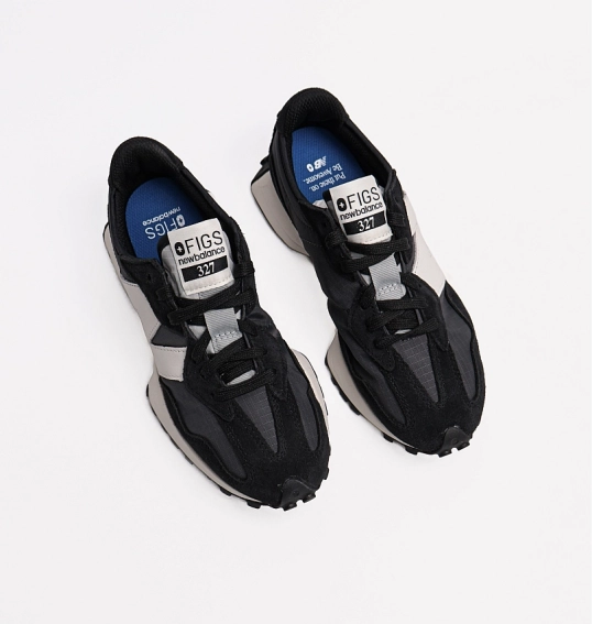 Кросівки чоловічі New Balance Figs X 327 Black/Grey U327FB фото 3 — інтернет-магазин Tapok