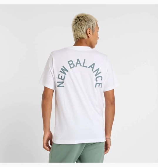 Футболка чоловіча New Balance Sport Arch Graphic White MT51985WT L MT51985WT фото 3 — інтернет-магазин Tapok
