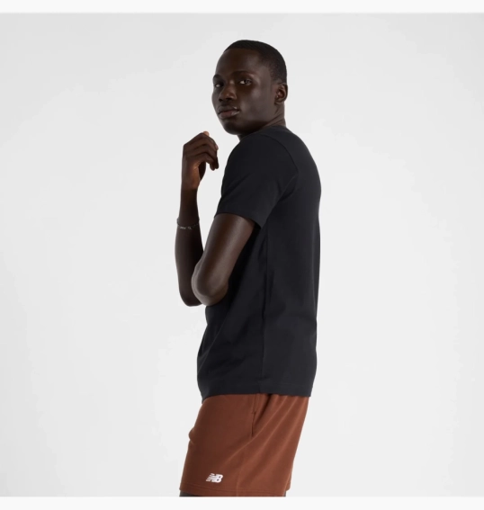Футболка чоловіча New Balance Sport Jersey Logo Black MT43906BK M MT43906BK фото 2 — інтернет-магазин Tapok