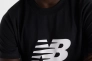 Футболка чоловіча New Balance Sport Jersey Logo Black MT43906BK M MT43906BK Фото 4
