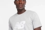 Футболка чоловіча New Balance Sport Jersey Logo Grey MT43906AG L MT43906AG Фото 4