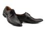 Мужские туфли кожаные весна/осень коричневые Slat 19440 на шнурках Фото 1