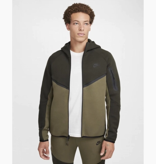Толстовка чоловіча Nike Windrunner Tech Olive HV0949-355 фото 4 — інтернет-магазин Tapok