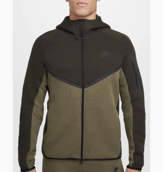 Толстовка чоловіча Nike Windrunner Tech Olive HV0949-355 фото 9 — інтернет-магазин Tapok