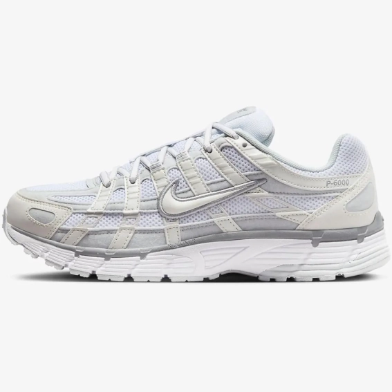 Кросівки жіночі Nike P-6000 Summit White Pure Platinum (FV6603-101) фото 2 — інтернет-магазин Tapok