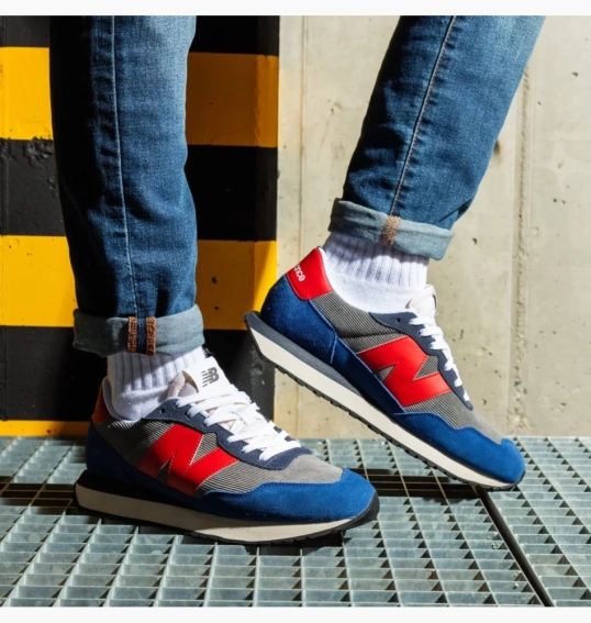 Кросівки 237 Blue/Red Velvet MS237LE1 фото 3 — інтернет-магазин Tapok