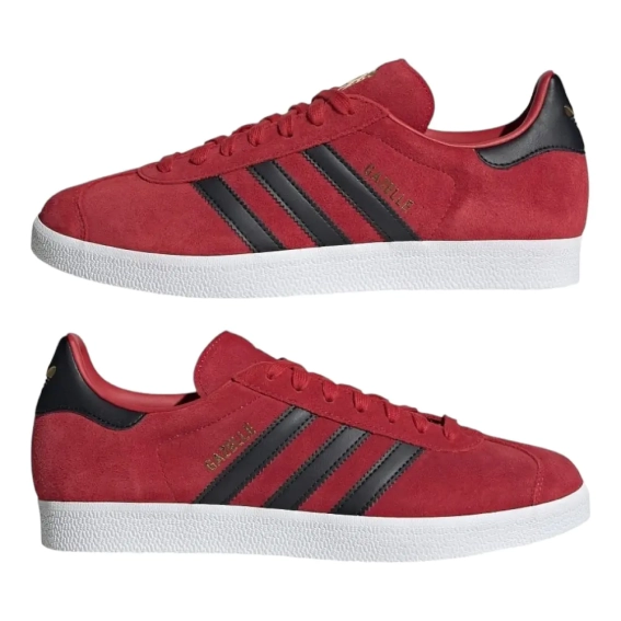 Кроссовки Gazelle Red Manchester IE8503 фото 4 — интернет-магазин Tapok