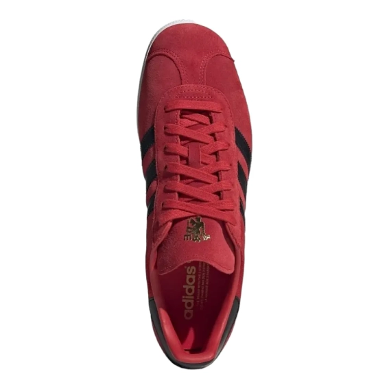 Кроссовки Gazelle Red Manchester IE8503 фото 8 — интернет-магазин Tapok