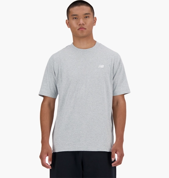 Футболка чоловіча New Balance T-Shirt Grey MT41509AG фото 1 — інтернет-магазин Tapok