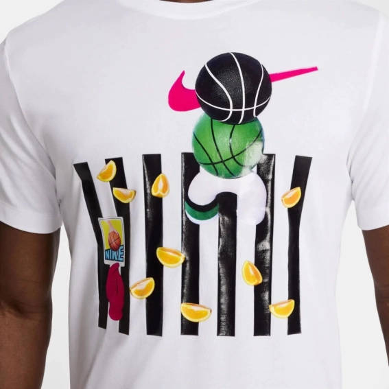 Футболка Nike M DF TEE BBALL OC HQ0023-100 фото 4 — интернет-магазин Tapok
