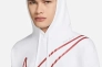 Толстовка Nike Tech Fleece zip(white/red) DR9273-100 Фото 2