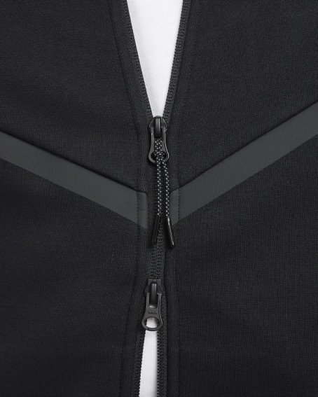 Толстовка Nike M TCH FLC FZ WR HOODIE HV0949-010 фото 4 — інтернет-магазин Tapok