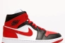 Кроссовки женские Jordan 1 Mid Bred Toe (BQ6472-079) Фото 1