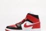 Кроссовки женские Jordan 1 Mid Bred Toe (BQ6472-079) Фото 2
