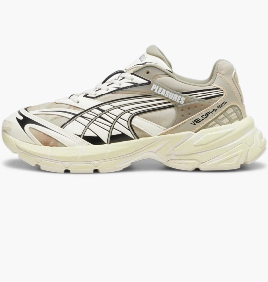 Кроссовки Puma X Pleasures Velophasis Overdye Beige 391696-02 фото 1 — интернет-магазин Tapok