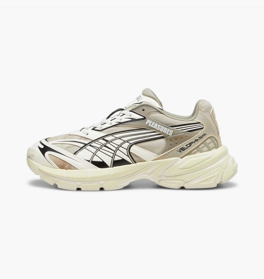 Кроссовки Puma X Pleasures Velophasis Overdye Beige 391696-02 фото 2 — интернет-магазин Tapok