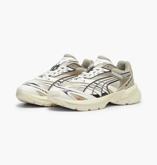 Кроссовки Puma X Pleasures Velophasis Overdye Beige 391696-02 фото 5 — интернет-магазин Tapok