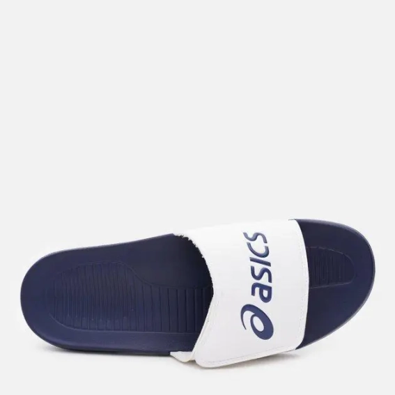 Чоловічі шльопанці Asics AS002 Синьо-білий фото 5 — інтернет-магазин Tapok