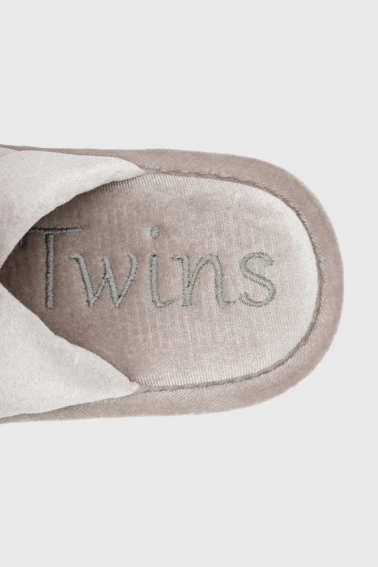 Тапочки жіночі Twins 9234-9235-9236 Сірий фото 8 — інтернет-магазин Tapok