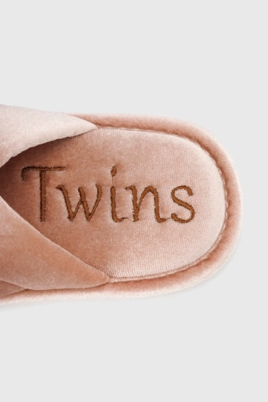 Тапочки жіночі Twins 9238-9239-9240 Рожевий фото 8 — інтернет-магазин Tapok