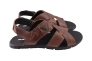 Сандали мужские Maxus shoes коричневые натуральная кожа 145-24LBC Фото 1