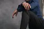 Мужские кроссовки кожаные весна/осень черные Emirro Л5 Black Фото 9