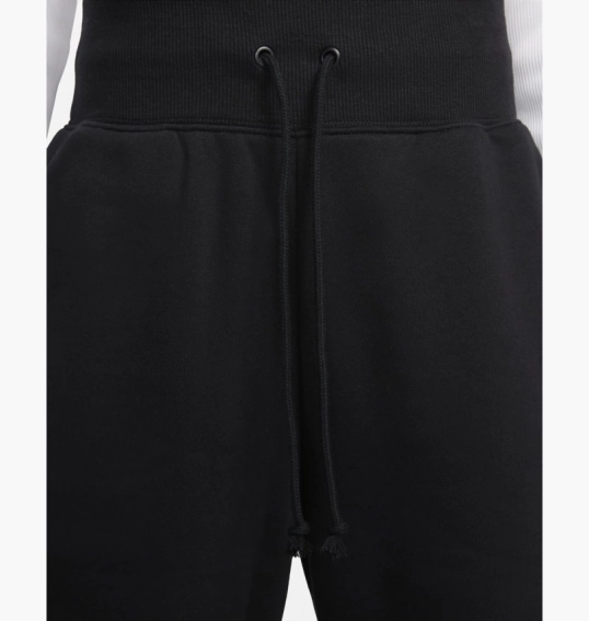 Брюки Nike Sportswear Phoenix Fleece High-Rise Wide-Leg Pants Black Dq5615-010 фото 4 — интернет-магазин Tapok