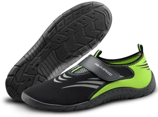 Аквашуза Aqua Speed AQUA SHOE MODEL 27A 7595 черный, серый, флуоресцентный желтый Уни 35 642-27A