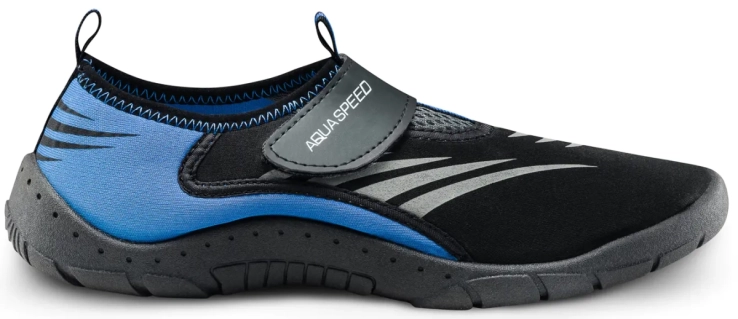 Аквашузи Aqua Speed AQUA SHOE MODEL 27B 7607 чорний, сірий, синій Уні 35 642-27B фото 2 — інтернет-магазин Tapok
