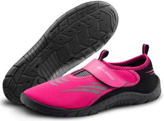 Аквашуза Aqua Speed AQUA SHOE MODEL 27C 7619 розовый, серый, черный Уни 35 642-27C
