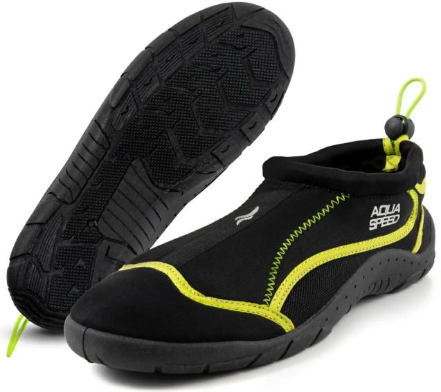 Аквашузы Aqua Speed AQUA SHOE MODEL 28B 61660 черный, желтый Уни 35 704-78 фото 3 — интернет-магазин Tapok