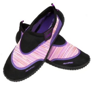 Аквашузи Aqua Speed AQUA SHOE MODEL 2A 6540 чорний, рожевий Діт 26 673-2A