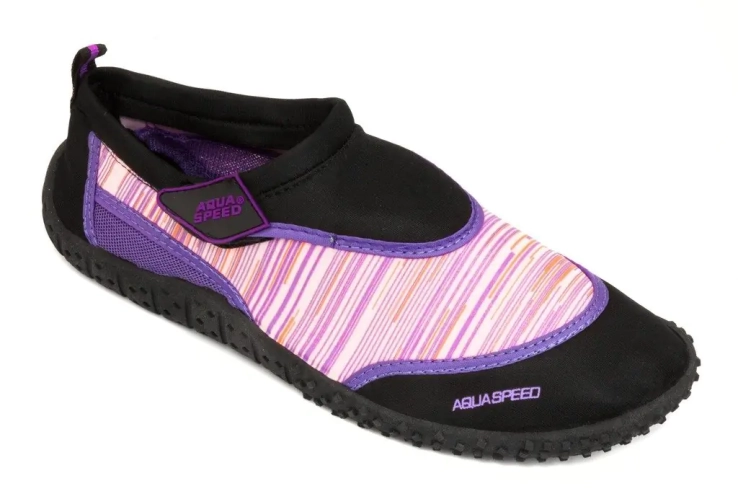 Аквашузи Aqua Speed AQUA SHOE MODEL 2A 6540 чорний, рожевий Діт 26 673-2A фото 2 — інтернет-магазин Tapok