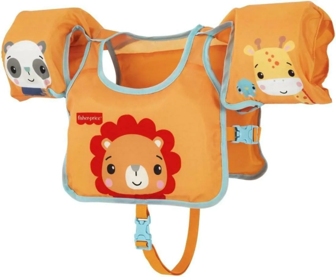 Жилетка для плавання Aqua Speed Fisher-Price Swim Pal 93522 жовтий Діт 18-30кг 93522 фото 1 — інтернет-магазин Tapok