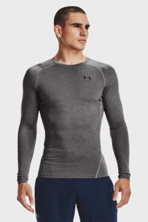 Лонгслів UA HG Armour Comp LS сірий Чол LG 1361524-090