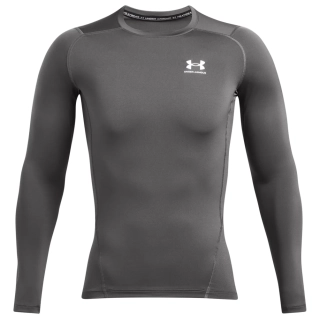 Лонгслів UA HG Armour Comp LS сірий Чол LG 1361524-025