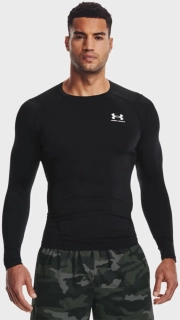 Лонгслів UA HG Armour Comp LS чорний Чол LG 1361524-001