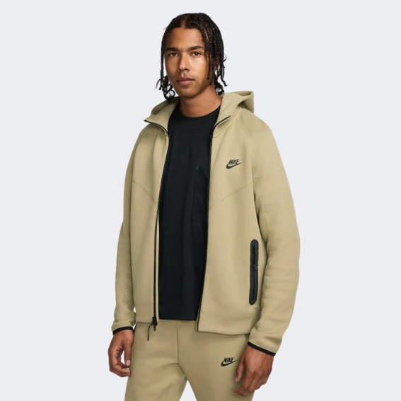 Толстовка Nike M NK TCH FLC FZ WR HOODIE FB7921-277 фото 1 — интернет-магазин Tapok