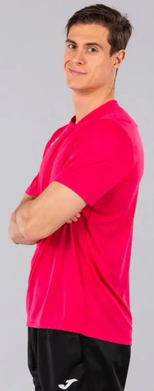 Футболка Joma COMBI малиновий Чол 2XL-3XL 100052.500 фото 4 — інтернет-магазин Tapok