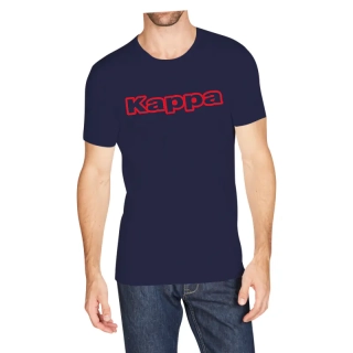 Футболка Kappa T-shirt Mezza Manica Girocollo stampa logo pet темно-синий Муж L K1335 BluNavy