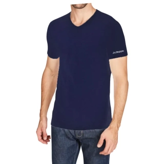 Футболка Kappa T-shirt Mezza Manica Scollo V темно-синий Муж L K1316 BluNavy