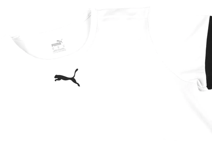Футболка Puma teamRISE Jersey Jr белый Дет 128 см 704938-04 фото 3 — интернет-магазин Tapok